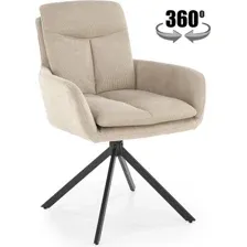 Стул Halmar K536 (бежевый/черный)