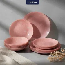 Набор тарелок Luminarc Melitina Pink V9723 (18пр)
