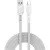 Кабель Atomic Cabler 30.317 USB Type-A - USB Type-C (1 м, белый)