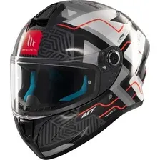 Мотошлем MT Helmets FF106B Targo S Brik C0 (M, глянцевый)