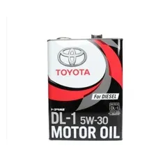 Масло моторное синтетическое - Toyota Motor Oil DL-1 5W30, 4л