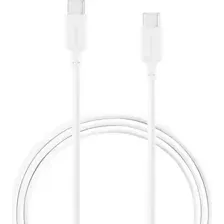 Кабель Momax Zero USB-C/USB-C / DC16W (1м, белый)
