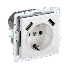 Розетка IEK Brite BR-R14-16-U21-D31-K01