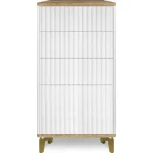 Комод Shtabe Royal 5073 эко (дуб кантри/золото)