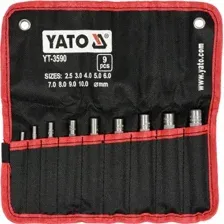 Специнструмент Yato YT-3590 (9 предметов)