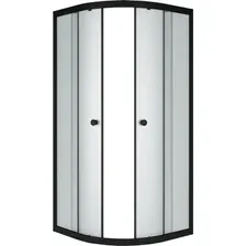 Душевой уголок Метакам Classic Black 90x90 ШПS_013571 (матовое стекло)