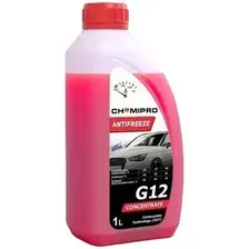 Антифриз CHEMIPRO CH142 розовый концентрат G12 1 л 1.1 кг