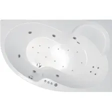 Ванна Triton Мари 170x110 L Люкс Flat (с гидромассажем)