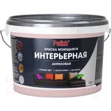 Краска Palizh Интерьерная моющаяся 3.7 кг (барбарис)