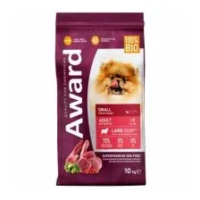 Сухой корм для собак Award Puppy Small с ягненком и индейкой с доб. брокколи и брусники (10кг)