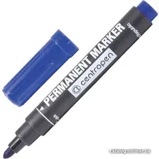 Маркер перманентный Centropen 2.5 мм 8566 0106 (синий)