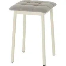 Табурет AMC Comfort 7К3.18 (кожзам, латте/слоновая кость)