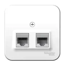 Розетка компьютерная Systeme Electric Blanca BLNIA045111