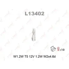Автолампа LYNXAUTO L13402 12