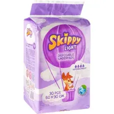 Пеленки впитывающие Skippy Light, 60х90см, 30шт