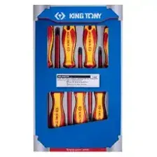 Набор отверток, диэлектрические, 7 предметов KING TONY 30607MR