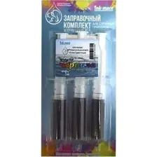 Заправочный комплект White Ink Universal HP/Canon/Lexmark Color, 3х16 мл