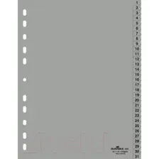 Разделитель документов Durable 652310 (серый)