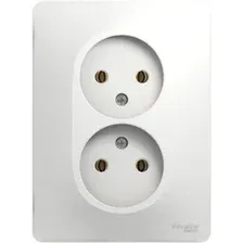 Розетка Schneider Electric Glossa GSL000120 (белый)