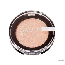 Тени для век "Relouis Pro Eyeshadow Metal" тон: 51, peachy keen