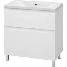 Misty Тумба под умывальник Лаки 80 П-Лак-01080-0112Я+RCW-140380WH