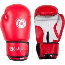 Боксерские перчатки Indigo Sport PS-799 (8oz, красный)