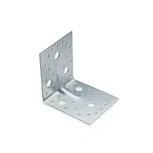 Уголок крепежный усиленный KUU 105 x 105 x 90 мм, металл 2,0 мм ЕКТ (V020008)