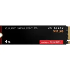 SSD WD Black SN7100 4TB WDS400T4X0E