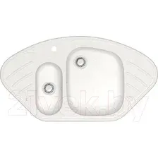 Мойка кухонная Berge BR-9550 (белый)