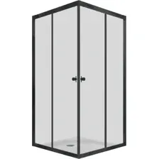 Душевой уголок Maroni Stile Nero-GLS 80x80 Щ0000063959