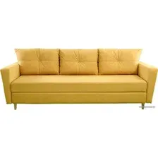 Диван Brioli Рензо К (желтый)