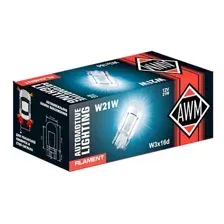 Лампа накаливания AWM W21W 12V 21W W3X16D AWM 410300014