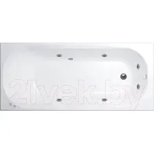 Ванна Triton Дина 170x75 Релакс Flat (с гидромассажем)