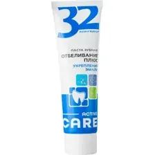 Зубная паста Modum 32 ЖЕМЧУЖИНЫ Active Care Отбеливание плюс укрепление эмали, 100 г