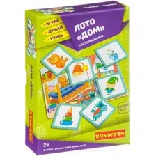 Развивающая игра Bondibon Лото. Дом / ВВ3903