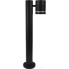 Светильник уличный INhome P600R-ЦИЛИНДР-1GX53-NL-BL / 4690612052922 (черный)