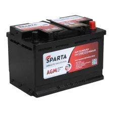 Автомобильный аккумулятор SPARTA AGM-L3 (70 А/ч)