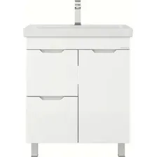 Тумба с умывальником Onika Айленд 70 107062 + Santek Адриана 70 1WH501628