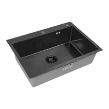 Мойка ARFEKA ECO AR 700*500 BLACK PVD NANO DECOR MILLET GRAINS
