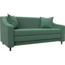 Диван Лига диванов Лига-071 129654 (рогожка Амур 11 зеленый)