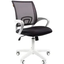 офисное компьютерное кресло Chairman 696 White, синий