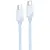 Кабель Borofone BX107 USB Type-C - USB Type-C 1 м, белый BOROFONE 14090