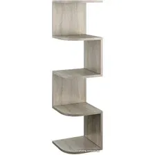 Полка Bon Mebel Снейк 1 (дуб сонома)