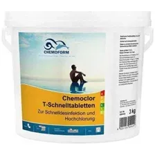 Химия для бассейна Chemoform Кемохлор T быстрорастворимые таблетки 5кг