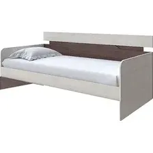 Кровать-тахта Proson Milton 120x200 (дуб шамони светлый 124/ясень шимо темный)