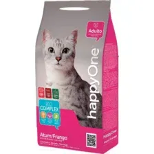 Сухой корм для кошек HappyOne Cat Tuna/Chicken (2кг)
