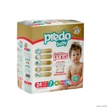 Подгузники-трусики "Predo Baby Pants" (17+ кг; 24 шт.)