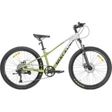 Велосипед Nialanti Fusion 1.0 MD 26 2024 (зеленый/серый)