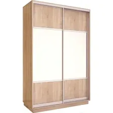 Шкаф-купе Евва 120 SS.01 АЭП ШК.2 03 (сонома/серебро)