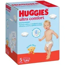 Трусики-подгузники Huggies Ultra Comfort Boy Box 5 (84 шт)
